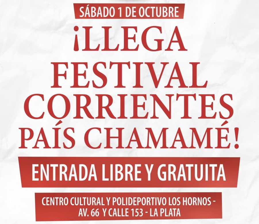 Llega a La Plata “Corrientes País Chamamé”