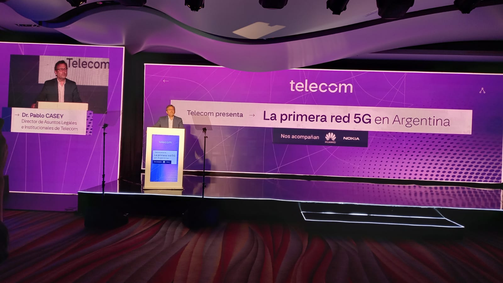 EN EL MARCO DE LAS JORNADAS INTERNACIONALES DE ATVC:  TELECOM REALIZA UNA DEMOSTRACIÓN DE SU RED 5G ANTICIPANDO LA TECNOLOGÍA DEL FUTURO