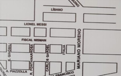 Calle Messi: Pinto lo hizo hace más de 6 años Una joyita para la historia del futbol en esta ciudad del sur santiagueño