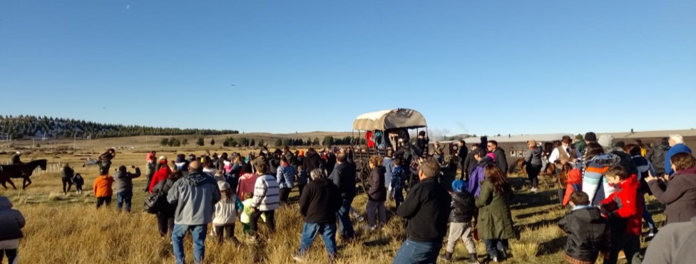 “La Trochita” sufrió el ataque de los bandoleros