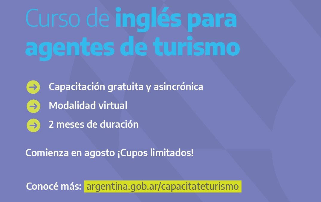 FAEVYT LANZA JUNTO AL MINISTERIO DE TURISMO CURSOS DE CAPACITACIÓN EN IDIOMAS PARA AGENTES DE VIAJES