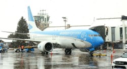 Llegó el primer vuelo directo entre Brasil y Bariloche de Aerolíneas Argentinas