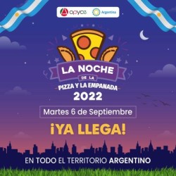 YA LLEGA LA NOCHE DE LA PIZZA Y LA EMPANADA