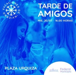 ¡Compartamos una tarde de amigos en la Plaza!