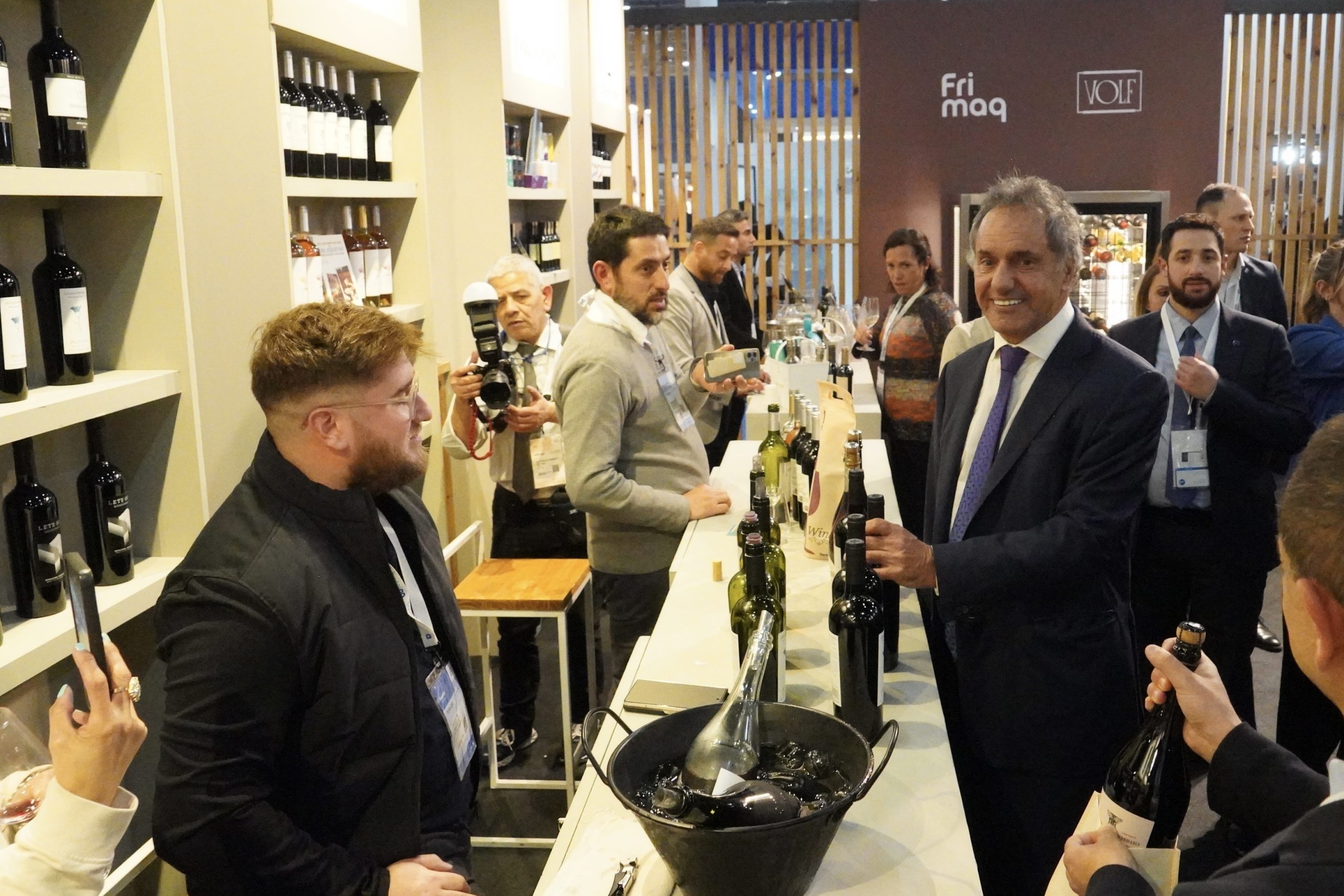 Scioli reafirmó su compromiso con el turismo del vino y la hotelería sustentable