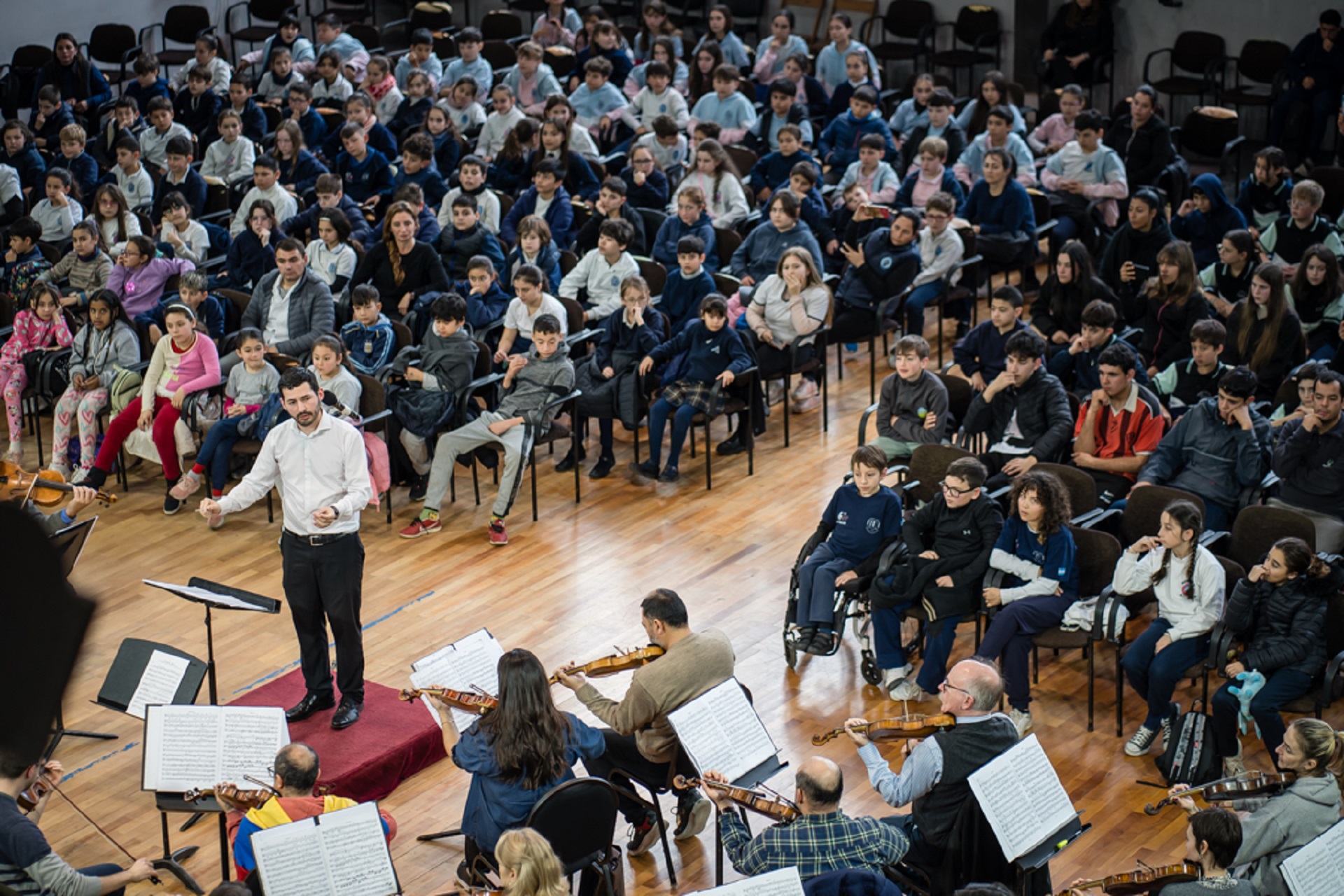 A toda orquesta: los conciertos didácticos reunieron a unos 600 estudiantes entrerrianos