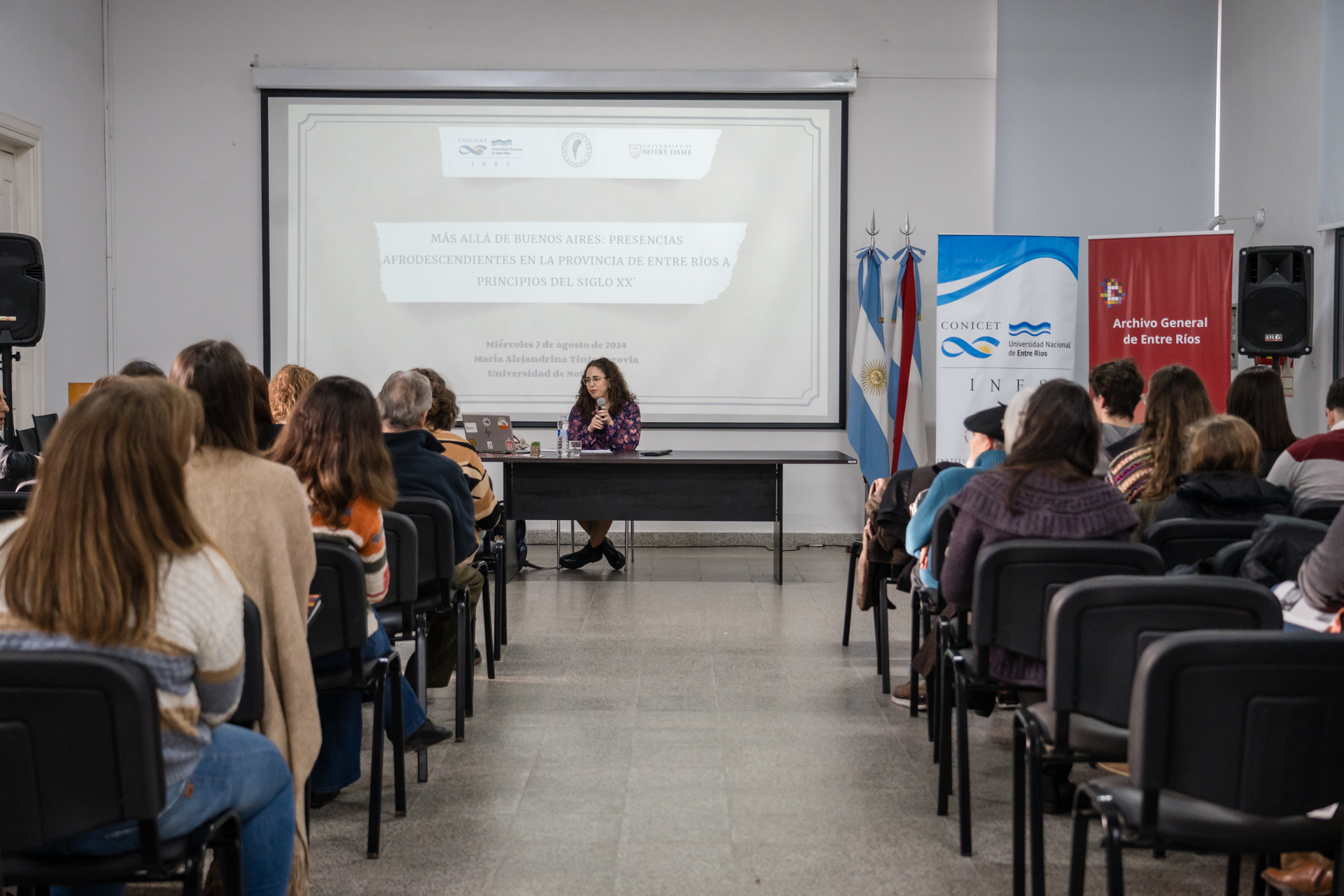 Se realizó una charla sobre la presencia de afrodescendientes en Entre Ríos