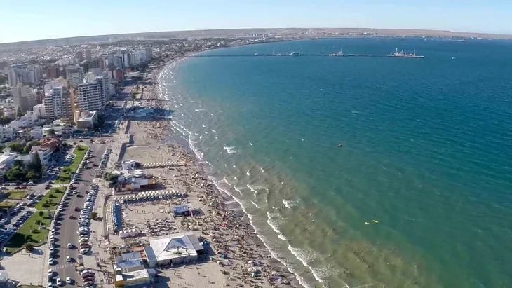 Temporada de verano en Puerto Madryn, Chubut