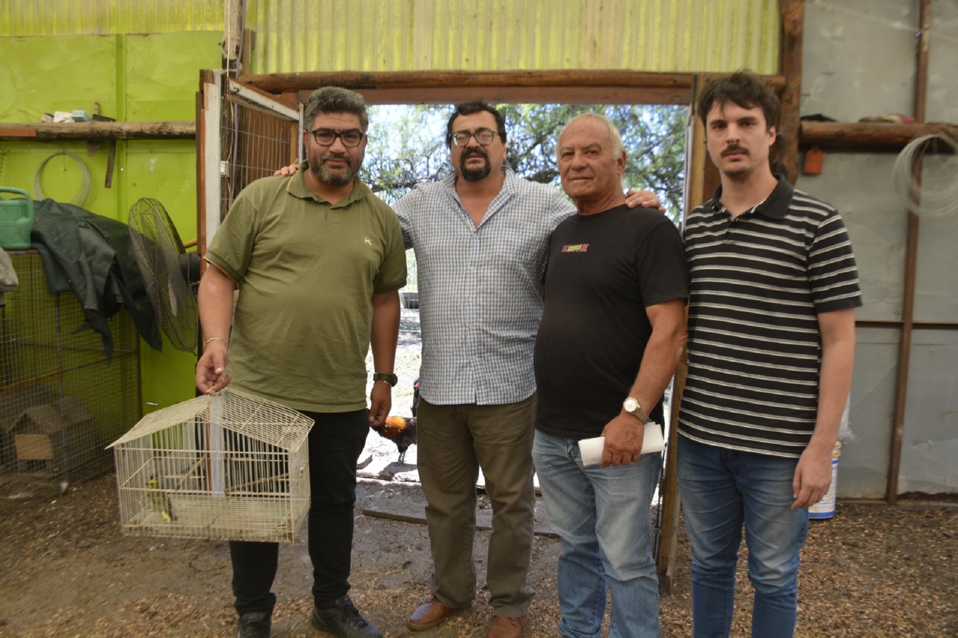 En María Grande, personal de Recursos Naturales rescató para su recuperación un ejemplar de Cardenal Amarillo