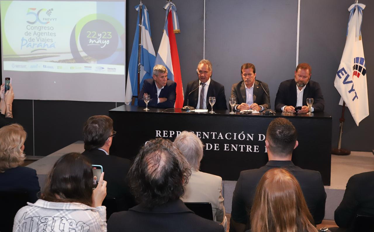 Entre Ríos será sede de la 50ª edición del Congreso de Agentes de Viajes