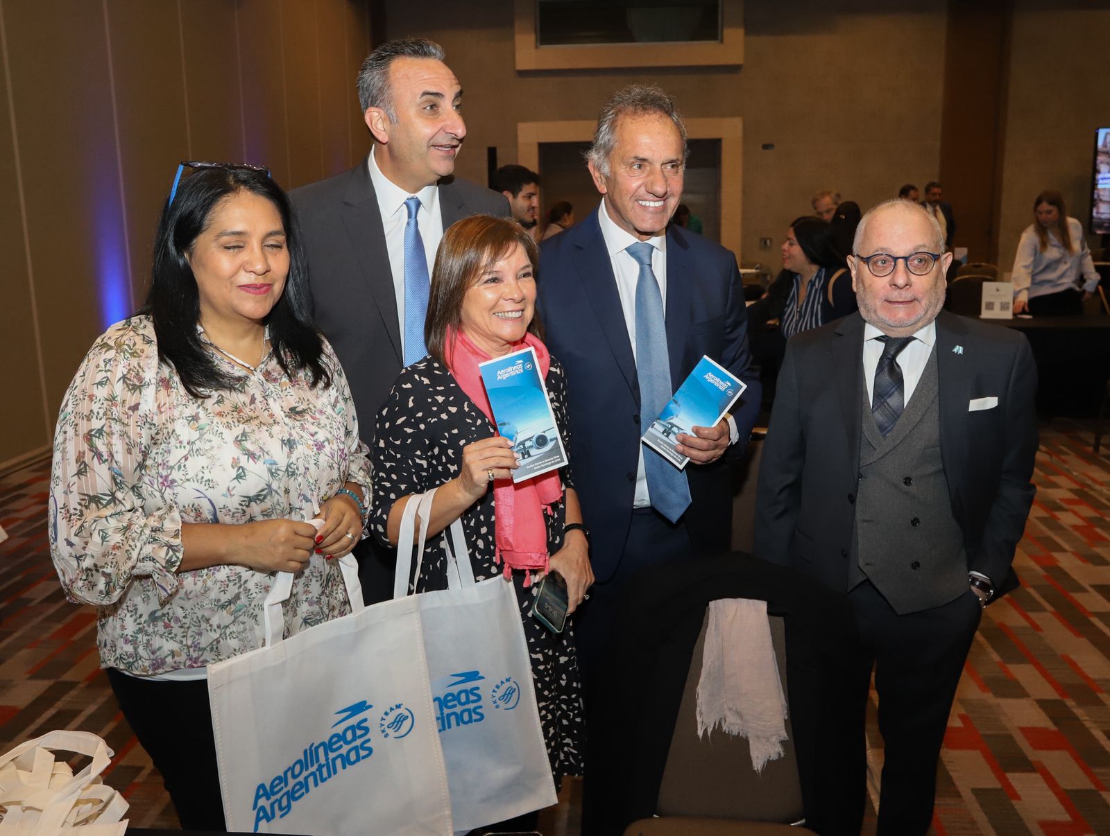 Daniel Scioli encabezó una misión comercial turística en Santiago de Chile